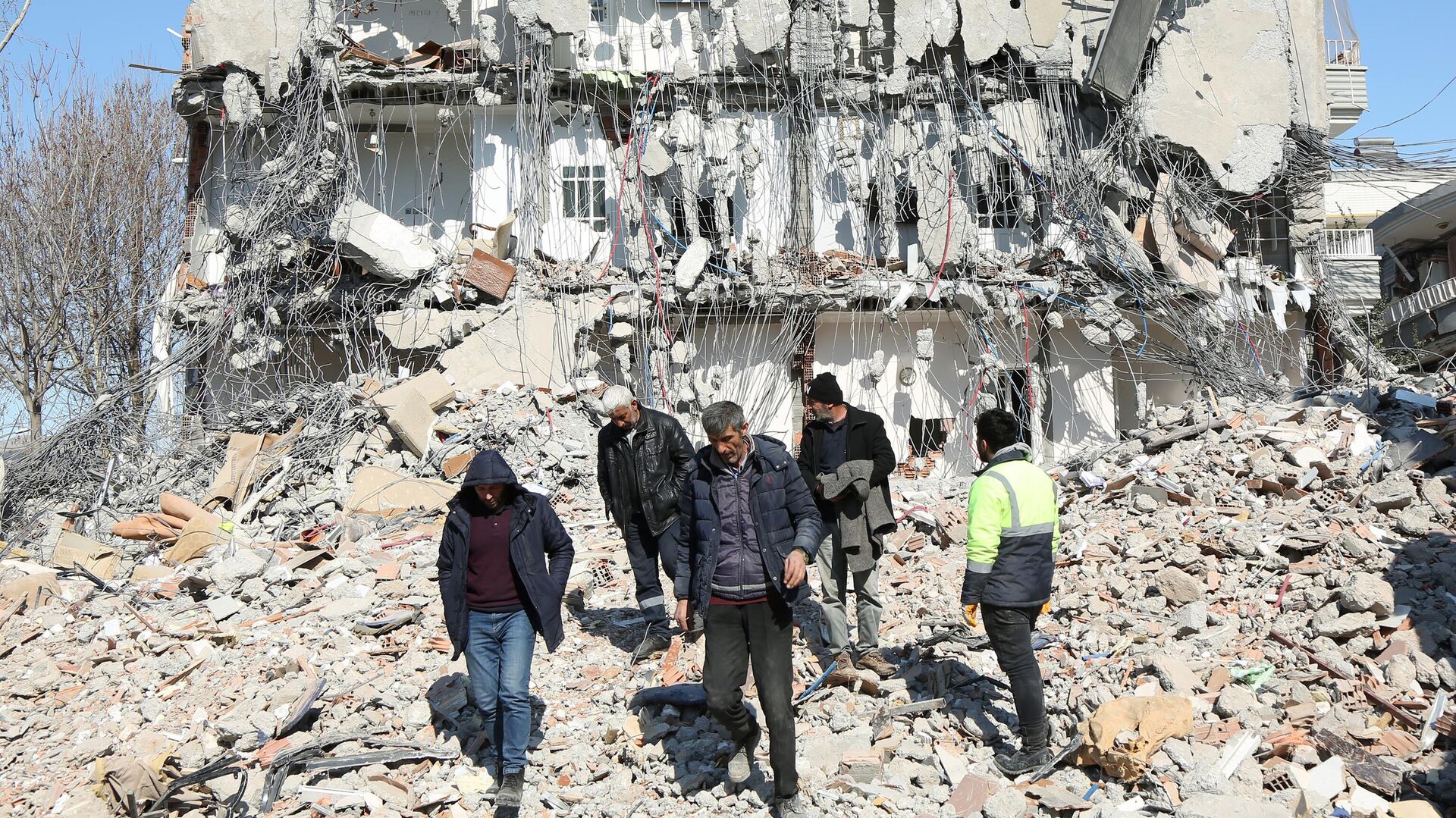Ликвидация последствий землетрясения в Турции - РИА Новости, 1920, 12.02.2023