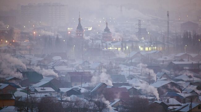 Мороз в Омске