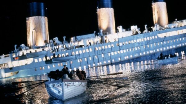 Кадр из фильма Титаник