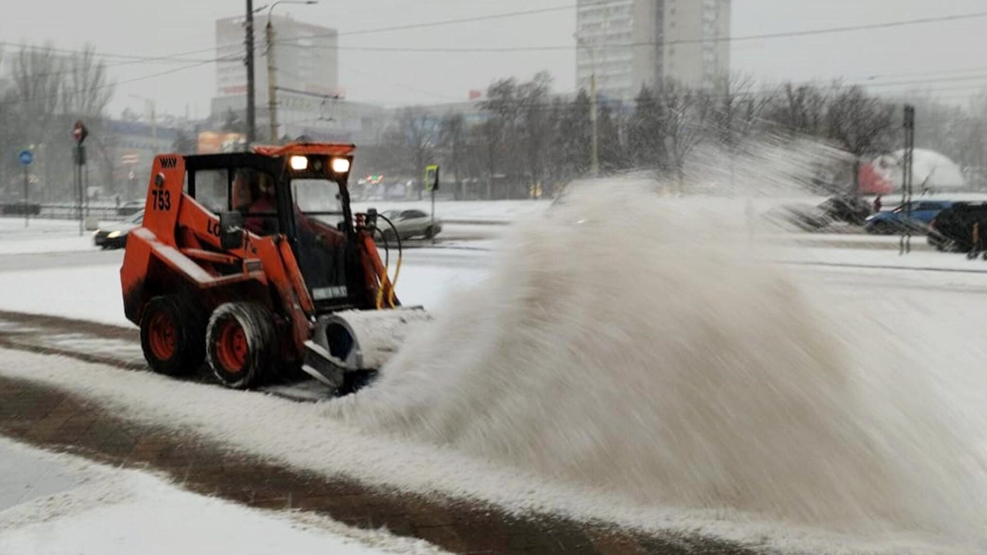 Ростов-на-Дону накрыл снегопад - РИА Новости, 14.02.2023