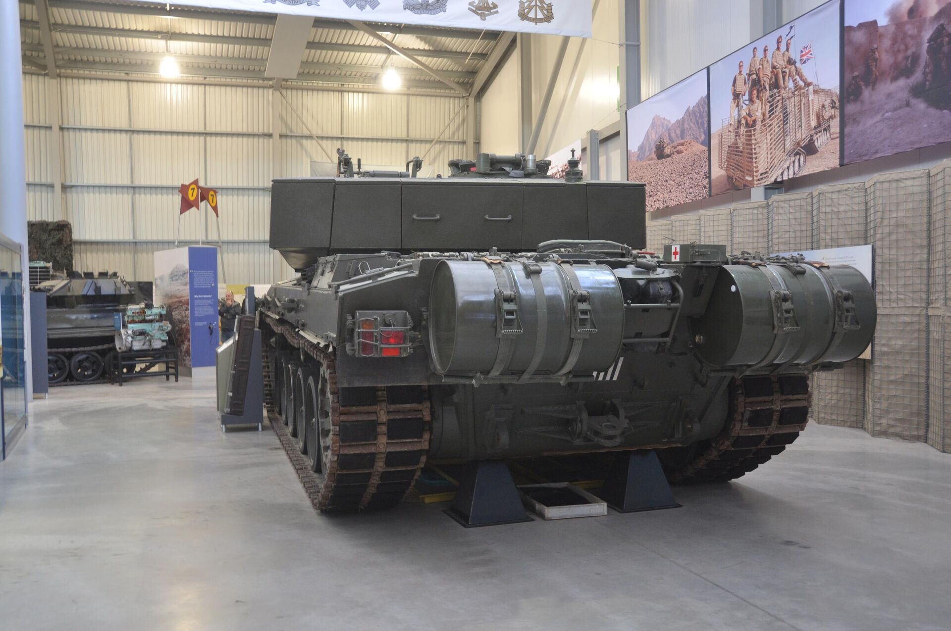 Танк сухопутных войск Великобритании Challenger 2 в Бовингтонском музее танков - РИА Новости, 1920, 15.02.2023