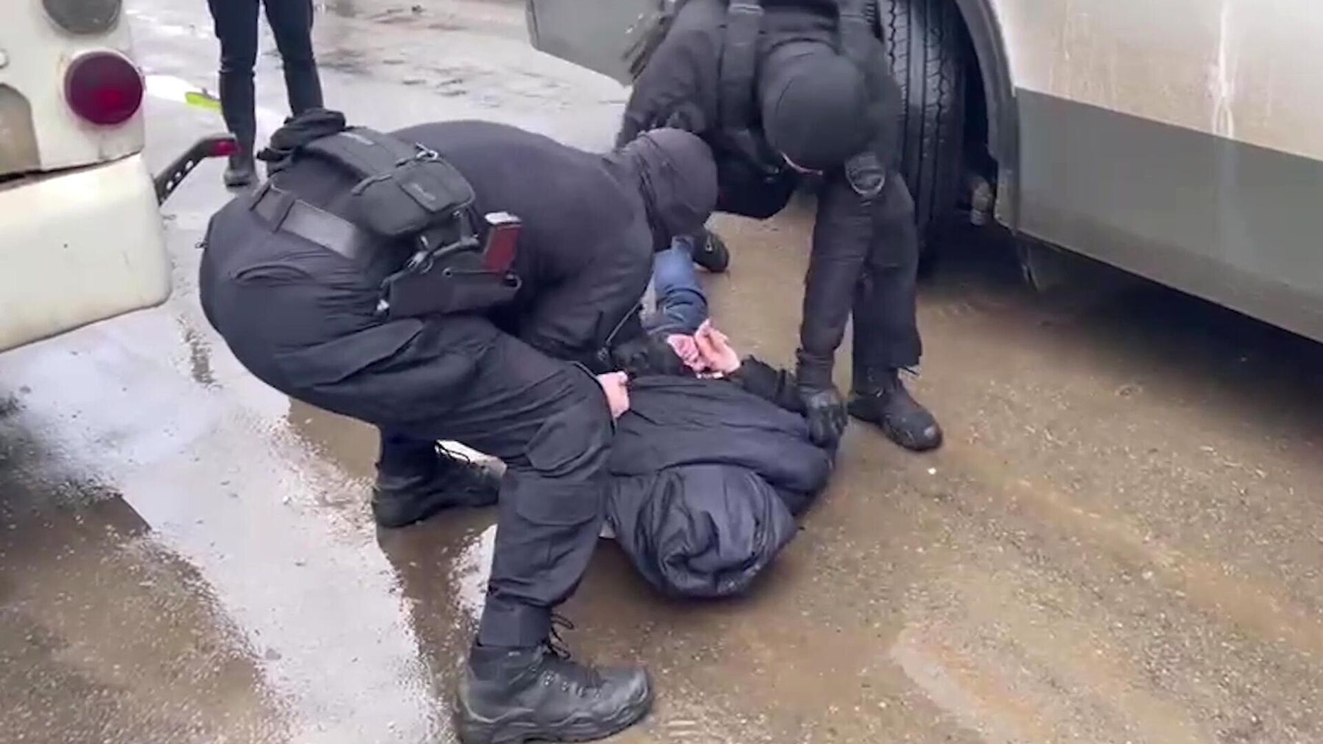 Задержанные украинцы