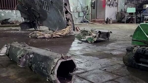 Обломки Су-24М группы Вагнер, экипаж которого героически погиб в районе Клещеевки в ДНР