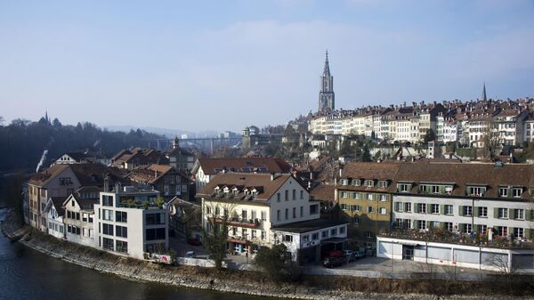 Вид на Берн, Швейцария. Архивное фото