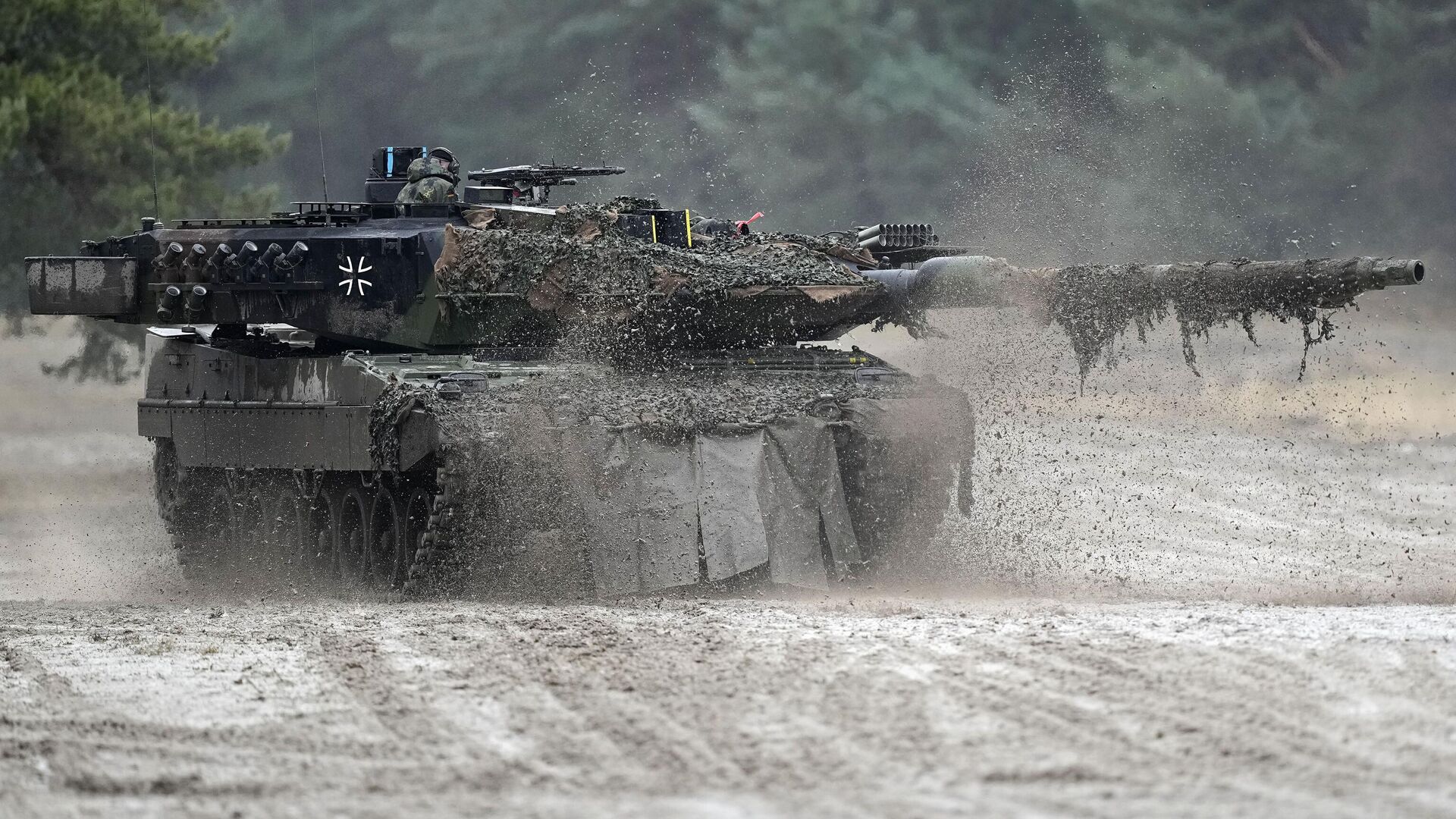 Немецкий танк Leopard 2 0
