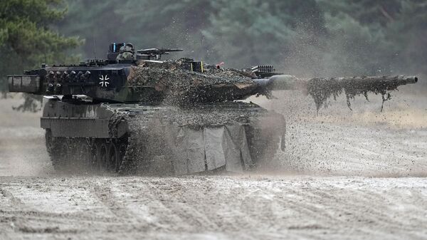 Немецкий танк Leopard 2 