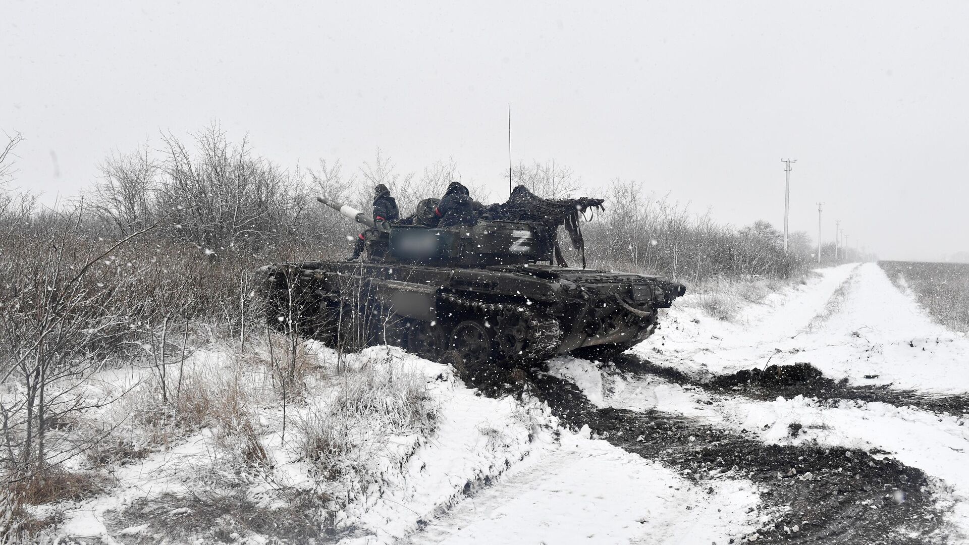 Боевая работа танка Т-72 вооруженных сил РФ - РИА Новости, 1920, 12.01.2024