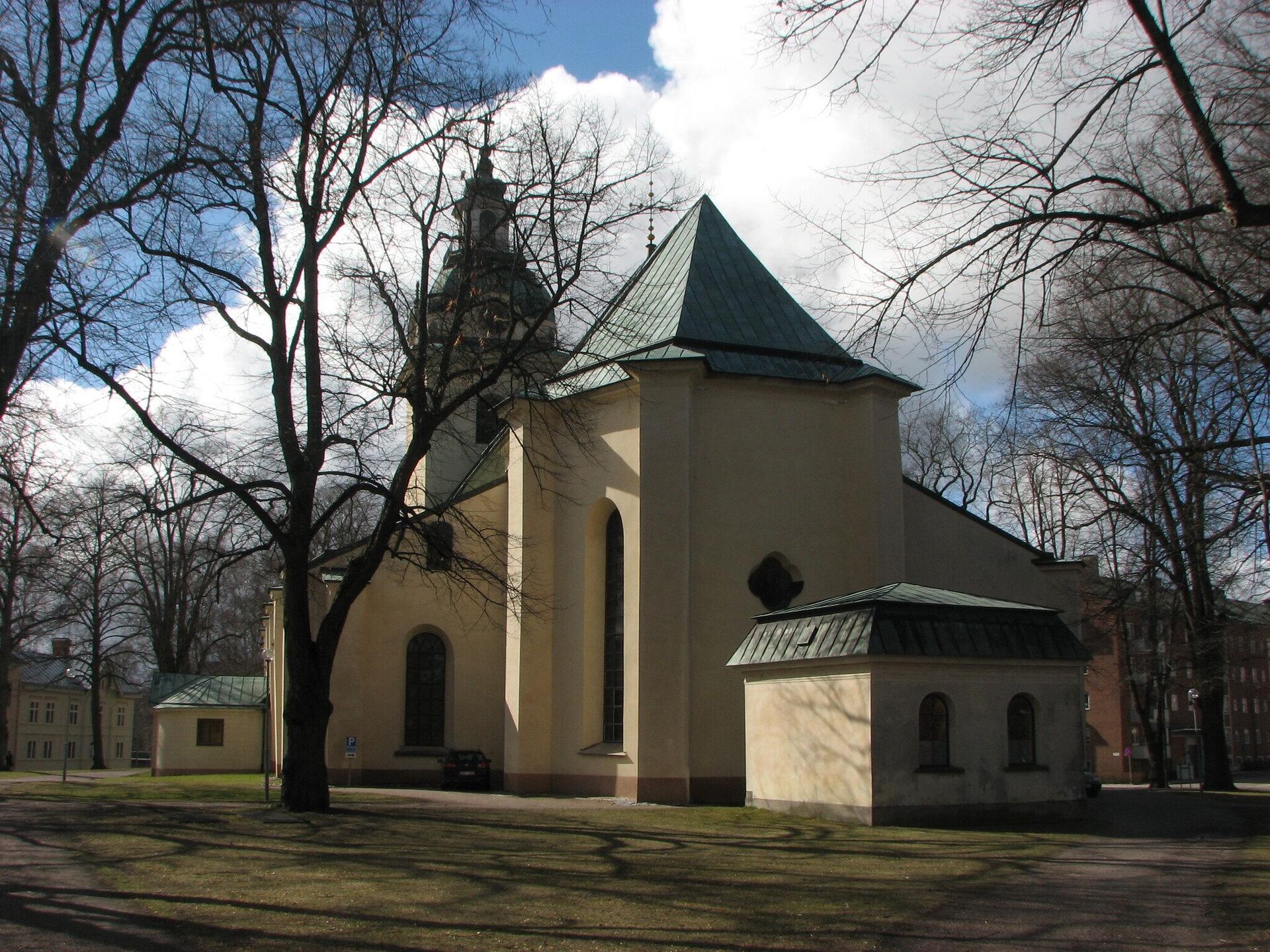 Церковь в городе Евле в Швеции  - РИА Новости, 1920, 16.02.2023