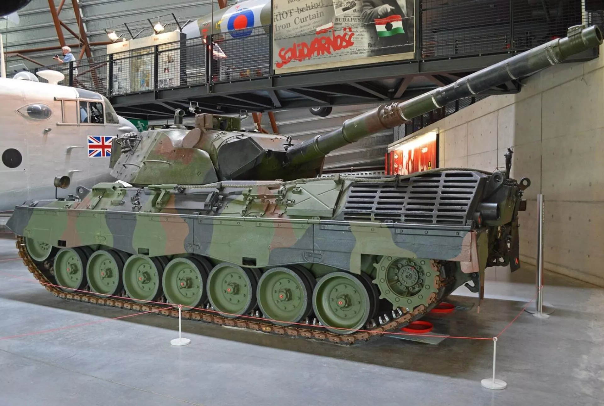 Танк Leopard 1A5 в музее - РИА Новости, 1920, 16.08.2023