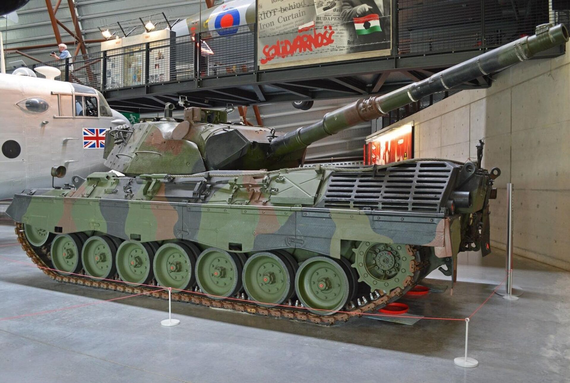Танк Leopard 1A5 в музее - РИА Новости, 1920, 16.02.2023