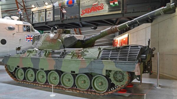 Танк Leopard 1A5 в музее