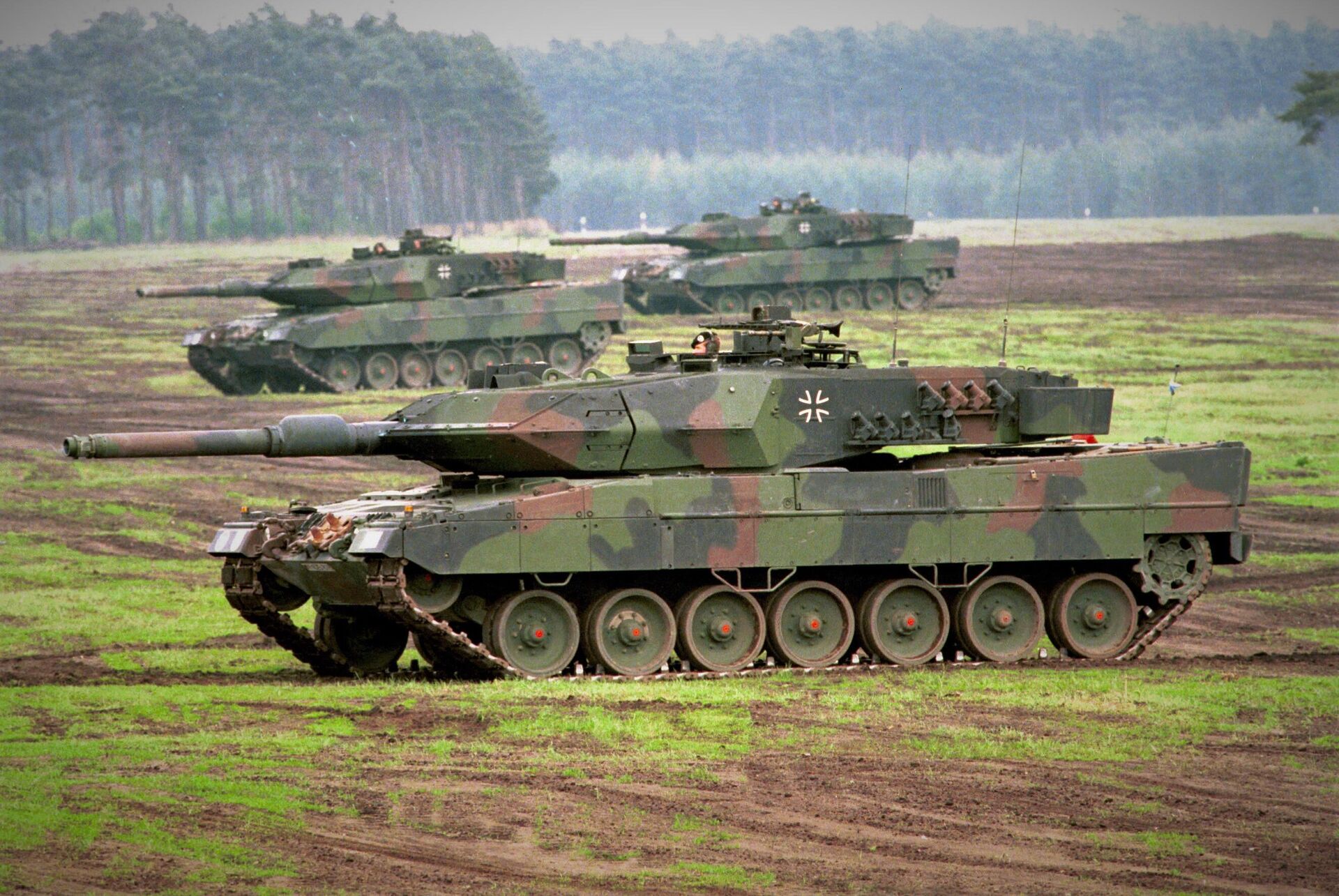 Немецкий танк Leopard 2 A5 - РИА Новости, 1920, 27.04.2023