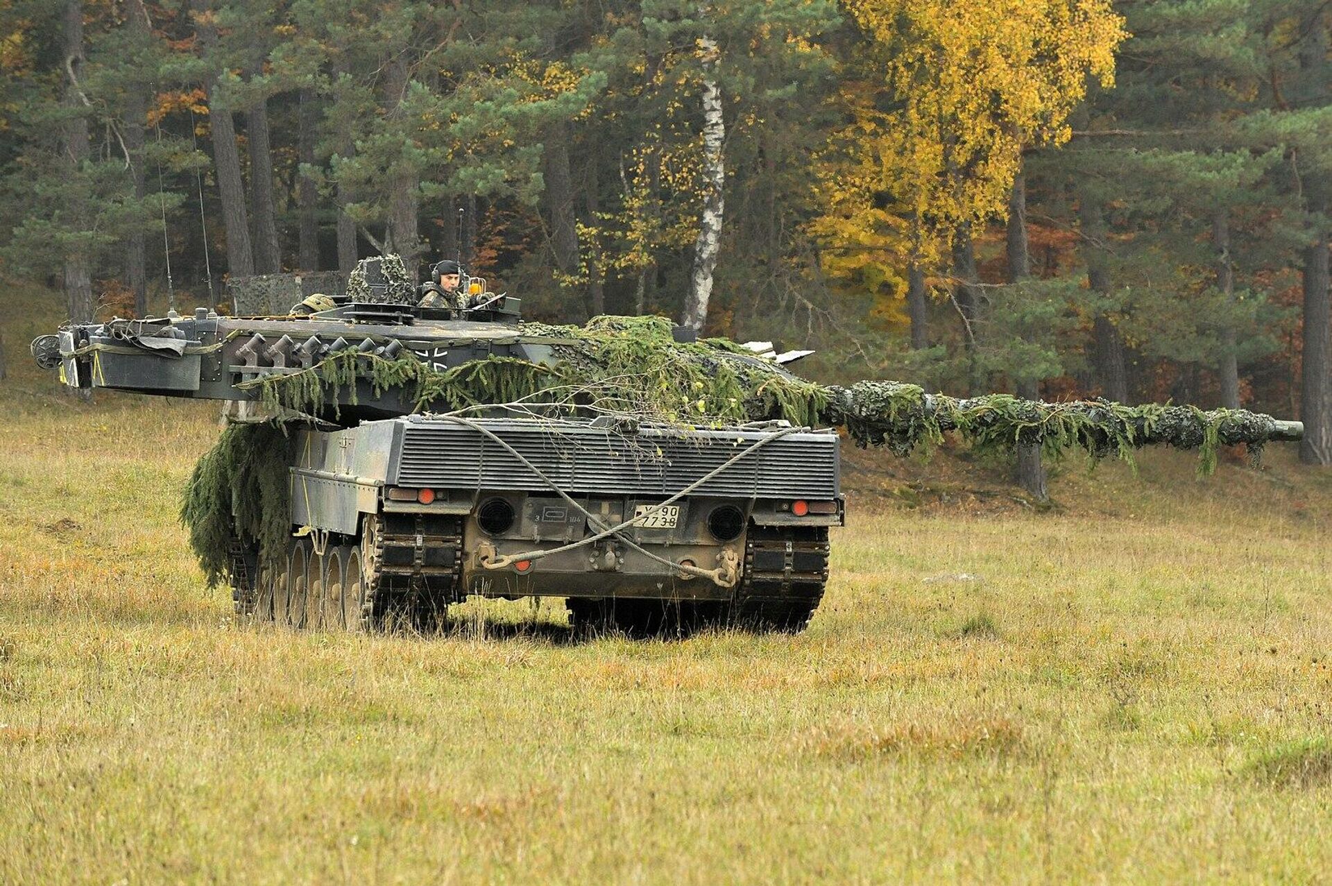 Немецкий танк Leopard 2 - РИА Новости, 1920, 02.06.2023