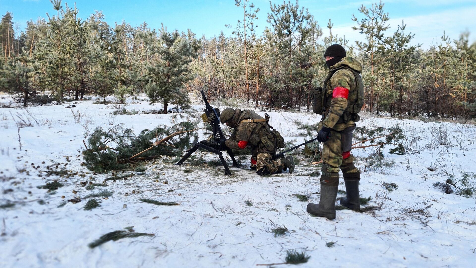 Разведчики Западного военного округа ВС РФ в зоне спецоперации - РИА Новости, 1920, 23.02.2023