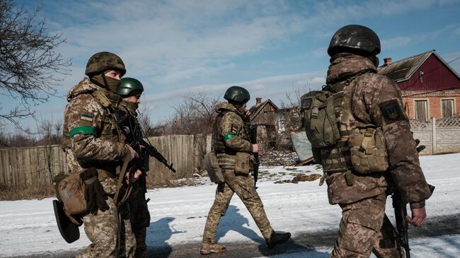 Украинские военнослужащие