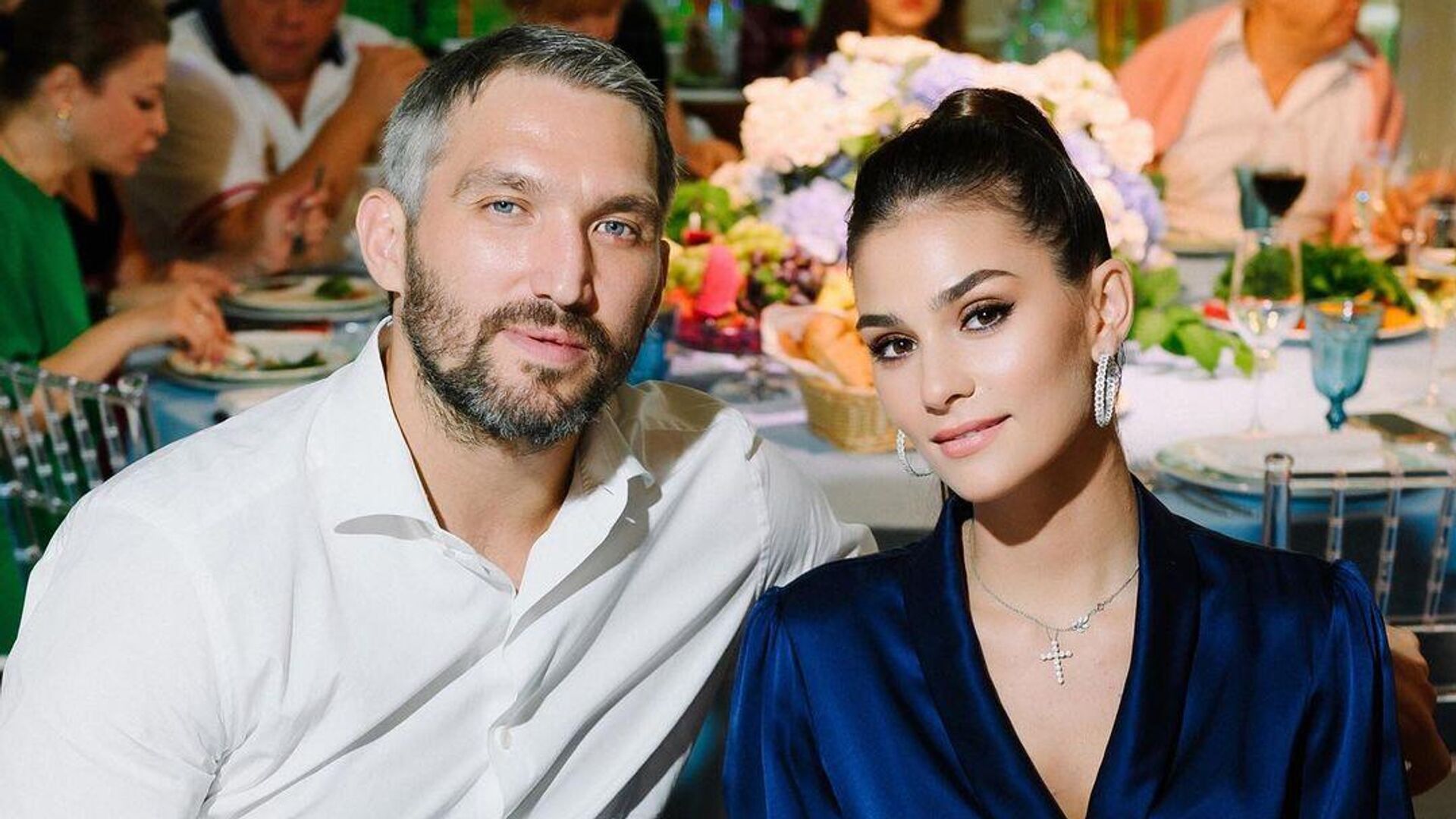 Александр Овечкин и Анастасия Шубская - РИА Новости, 1920, 07.04.2025