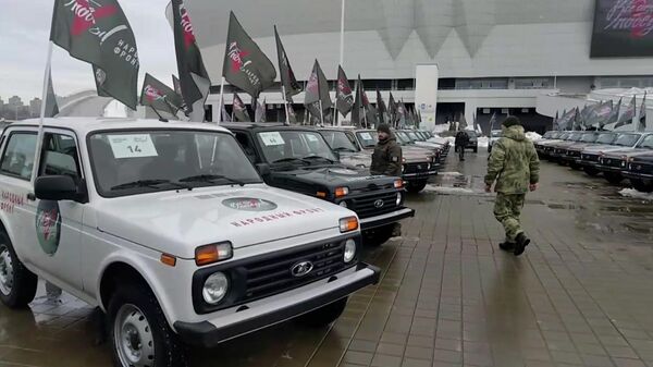 Автомобили для российских военных в зоне спецоперации