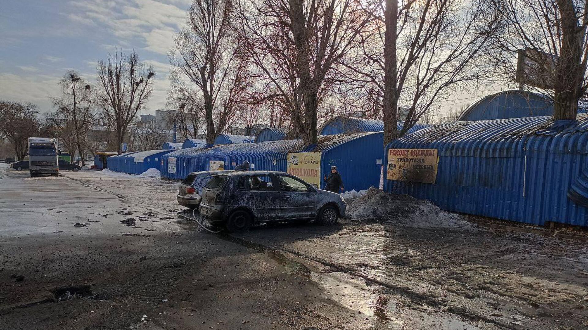 Спецоперация, 19 февраля: Киев выпустил 40 ракет из РСЗО по Донецку - РИА  Новости, 19.02.2023