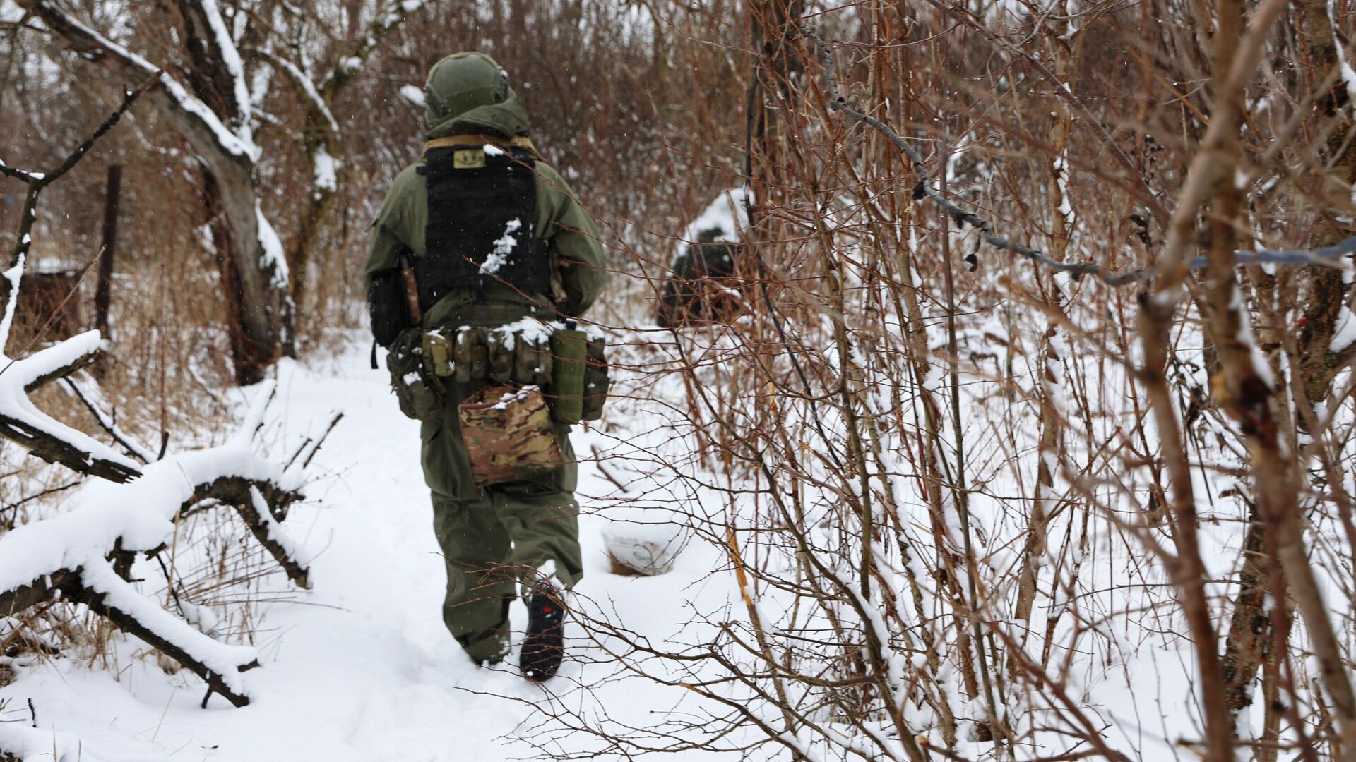 Российский военный на Авдеевском направлении - РИА Новости, 1920, 23.02.2023