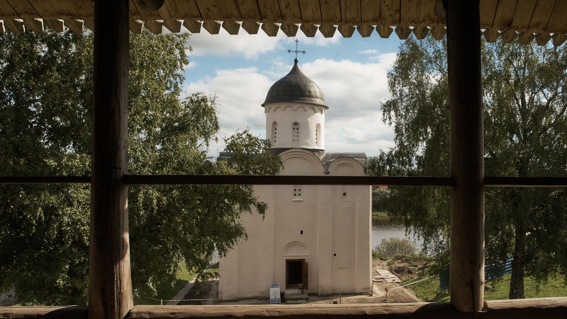 Церковь святого Георгия в Староладожской крепости в поселке Старая Ладога Ленинградской области - РИА Новости, 1920, 21.02.2023