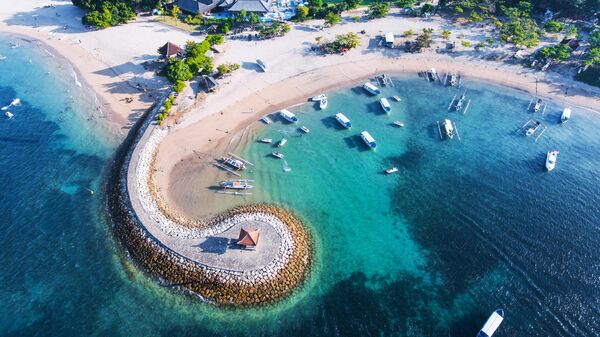 Пляж Нуса-Дуа на Бали 