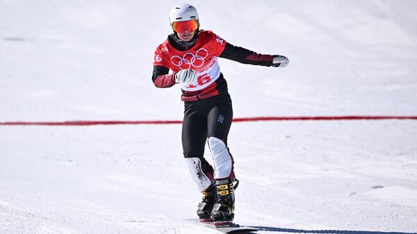 Сноубордистка Жюли Цогг (Швейцария)