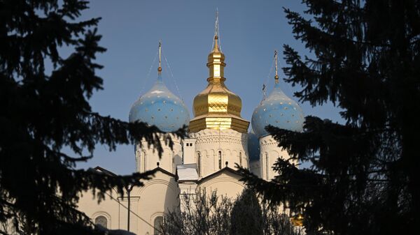 Благовещенский собор на территории Казанского кремля