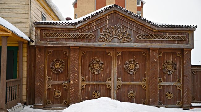 Ворота Арского музея литературы и искусства, Республика Татарстан