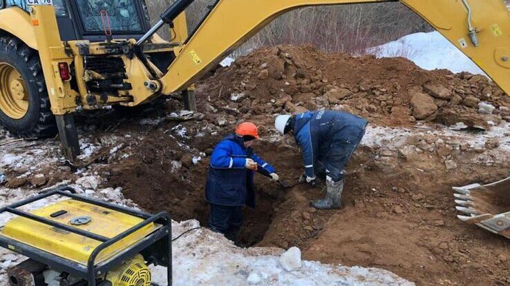 Строительство нового водопровода в городе Кириши Ленинградской области - РИА Новости, 1920, 22.02.2023