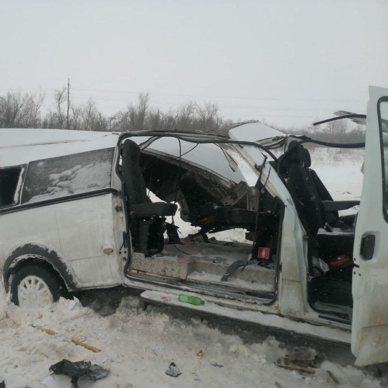 В Самарской области маршрутка попала в ДТП, есть погибшие - РИА Новости,  23.02.2023