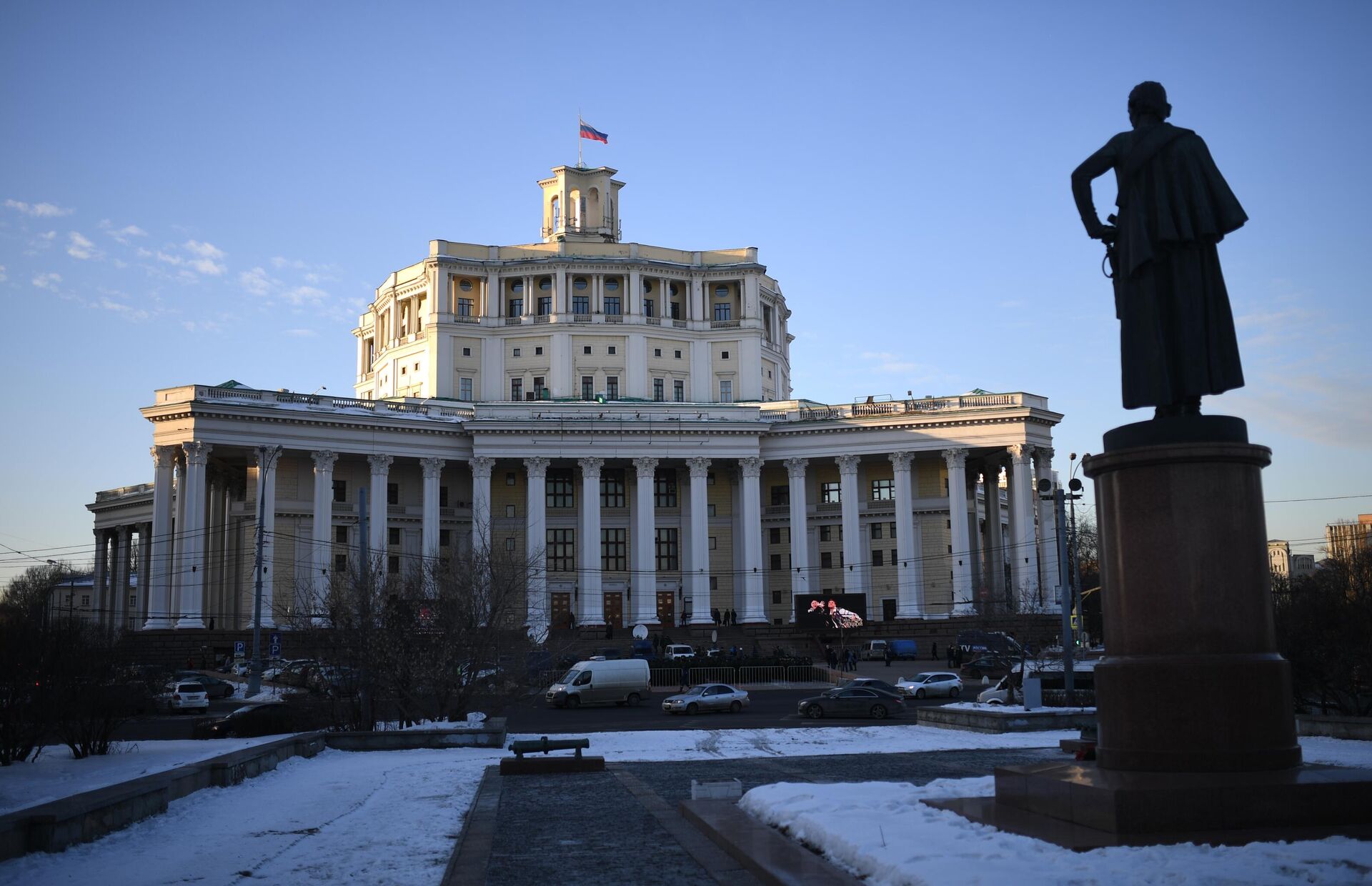 Здание Центрального академического театра Российской армии в Москве - РИА Новости, 1920, 30.08.2024