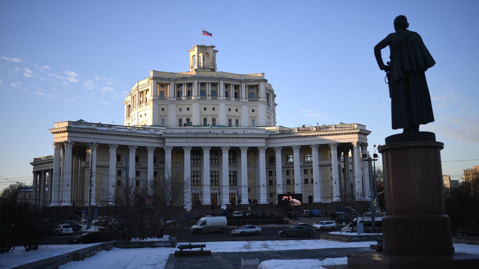 Здание Центрального академического театра Российской армии в Москве - РИА Новости, 1920, 23.02.2023