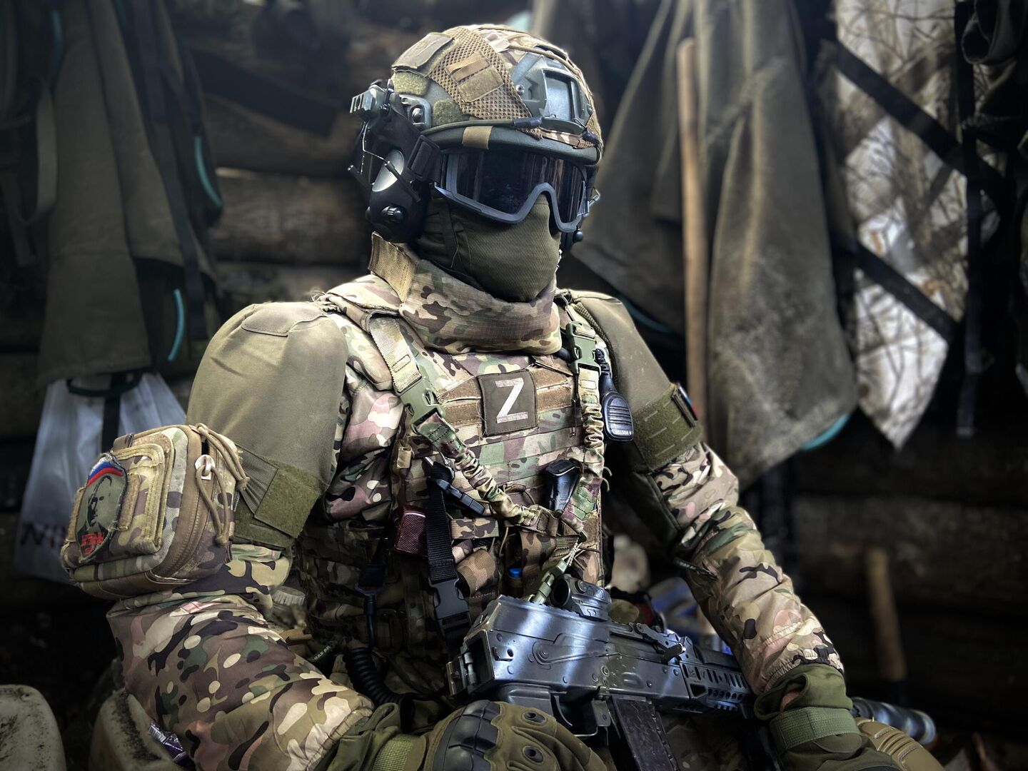 Боец добровольческой бригады Ветераны Боец добровольческой бригады Ветераны