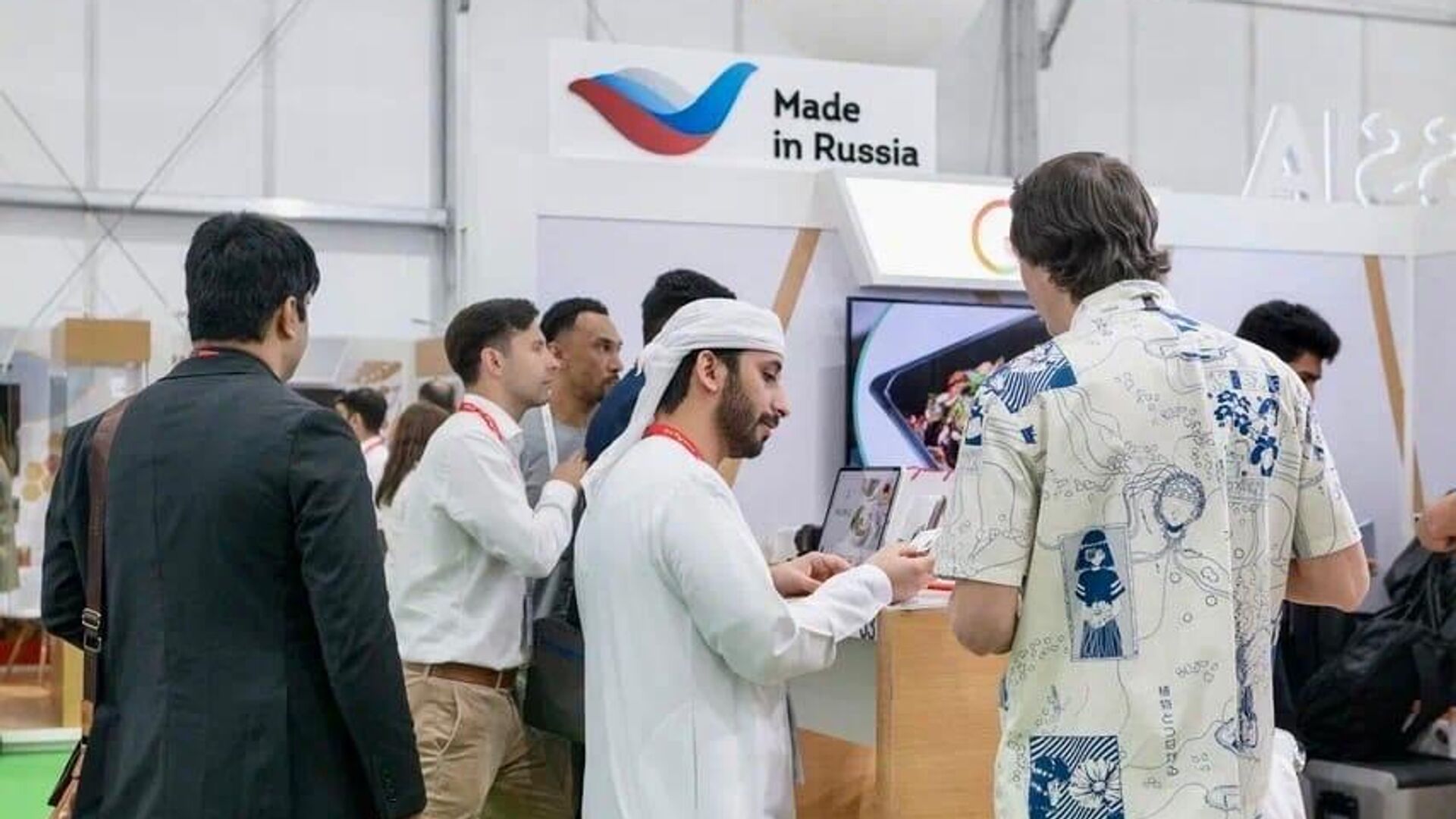 Стенд Made in Russia на выставке Gulfood 2023 - РИА Новости, 1920, 27.02.2023