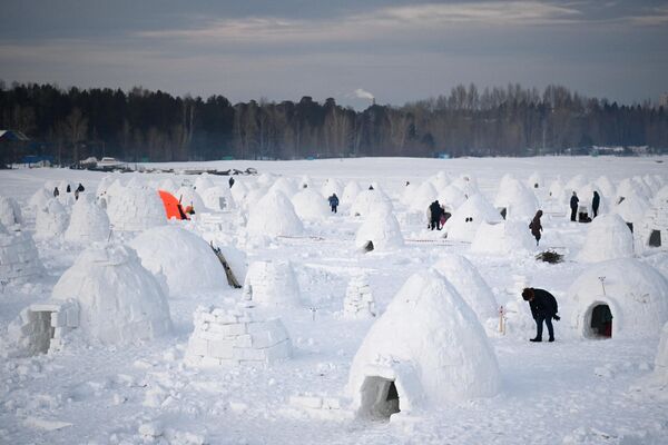 Фестиваль Иглу-2023 Город эскимосов в Новосибирске