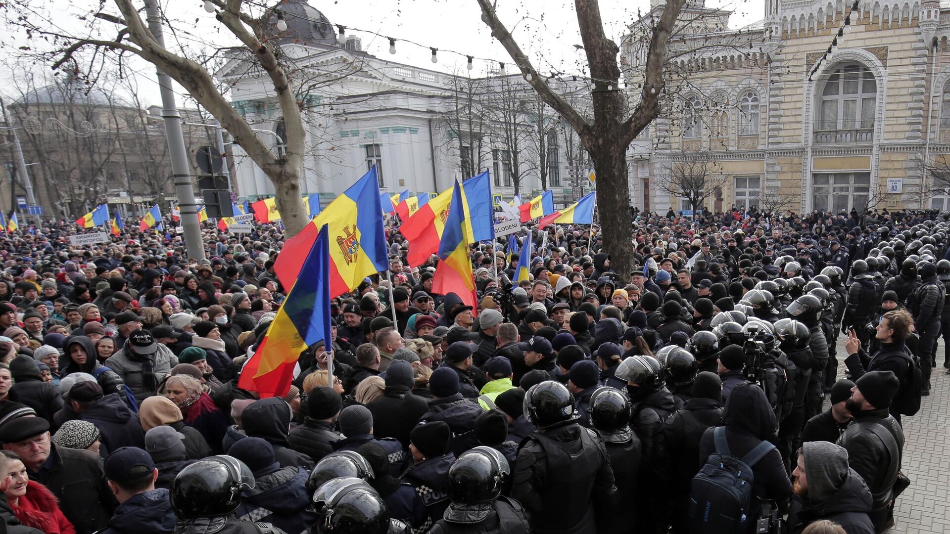 Протестная акция оппозиции в Кишиневе - РИА Новости, 1920, 08.03.2023