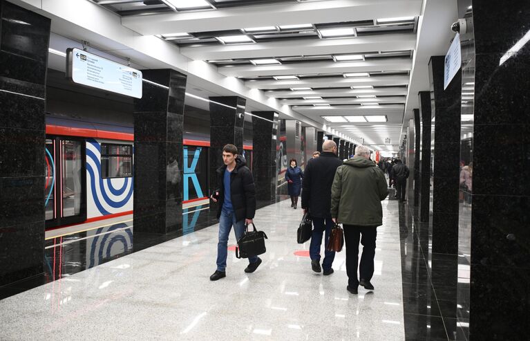 Станция Варшавская Большой кольцевой линии Московского метро