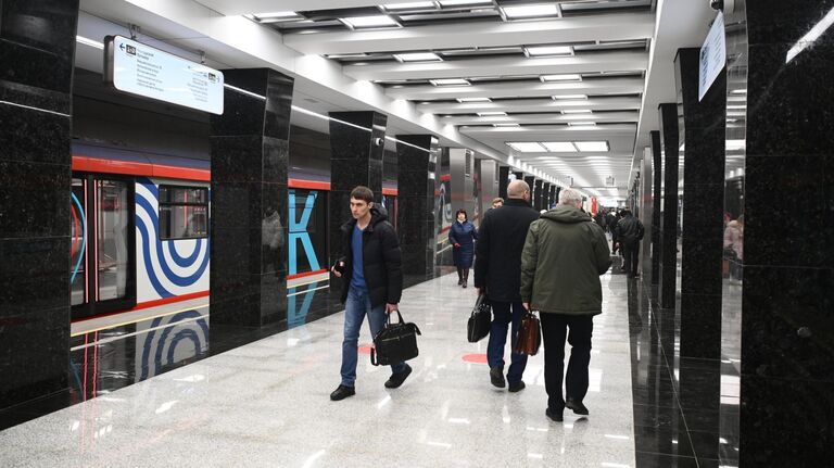 Станция Варшавская Большой кольцевой линии Московского метро