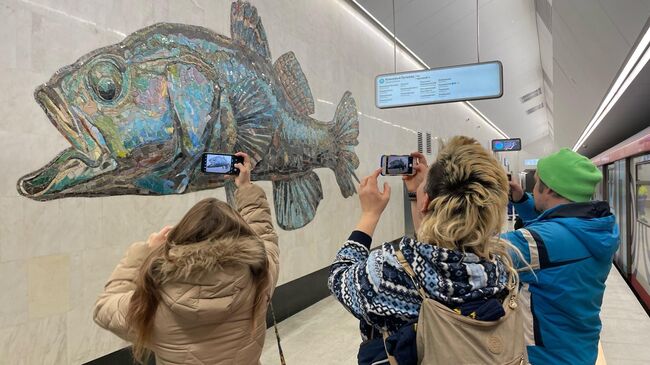 Открытие станций Большой кольцевой линии метро в Москве