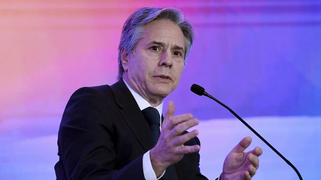 Госсекретарь США Энтони Блинкен