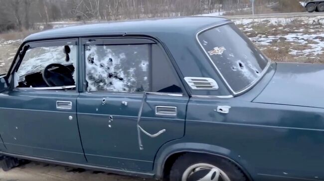 Кадр видео ФСБ из Брянской области