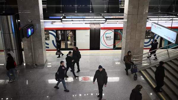 Станция Сокольники Большой кольцевой линии Московского метро