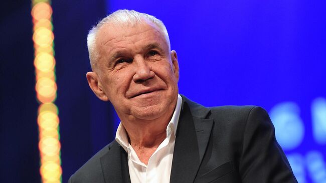 Актер Сергей Гармаш на церемонии открытия XХI Международного фестиваля кинематографических дебютов Дух огня