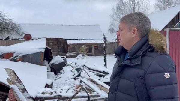 Дом в селе Сушаны, по которому ударили из гранатомета украинские террористы 
