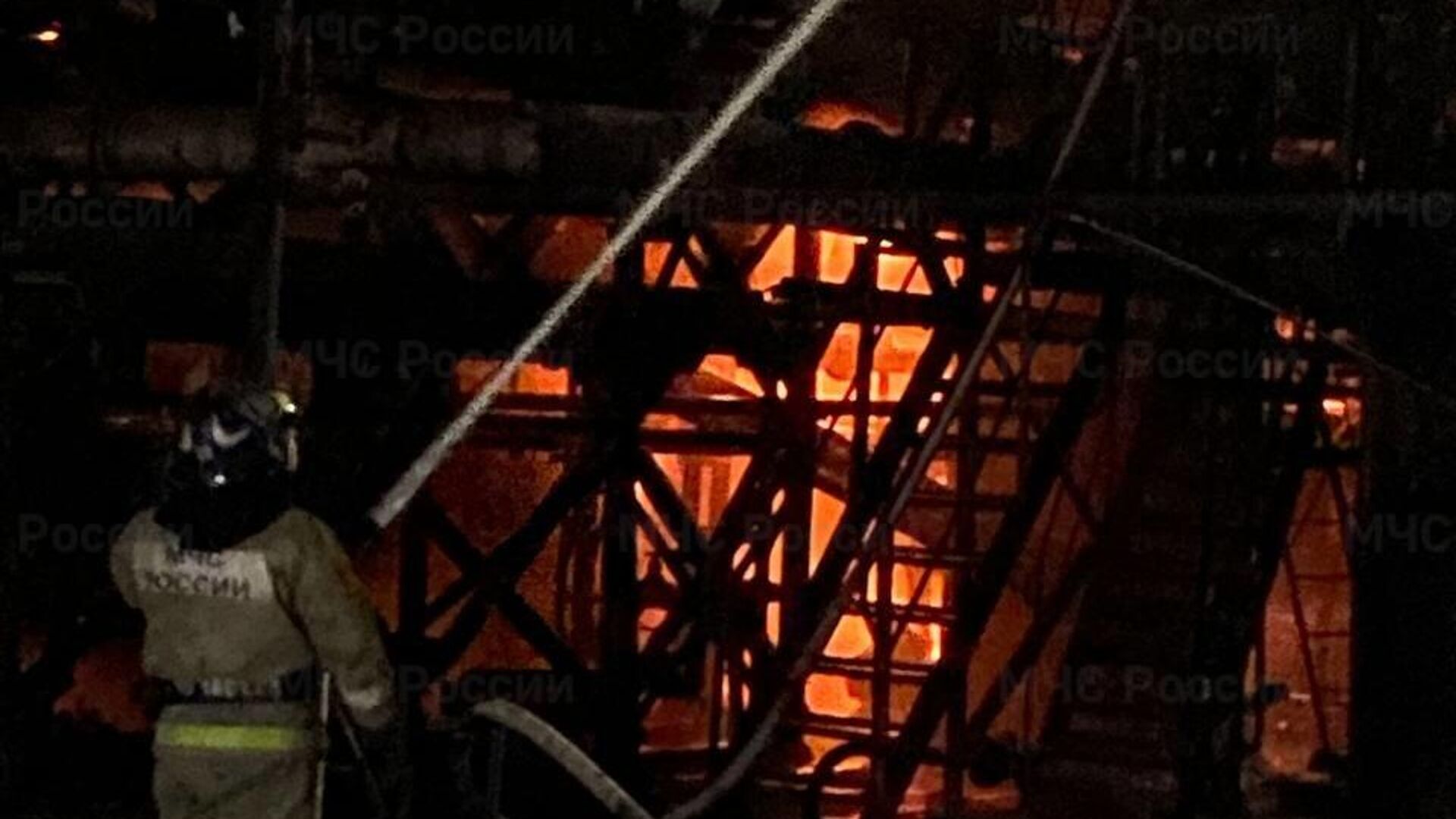 Пожар на коксохимическом заводе в Видном  - РИА Новости, 1920, 05.03.2023