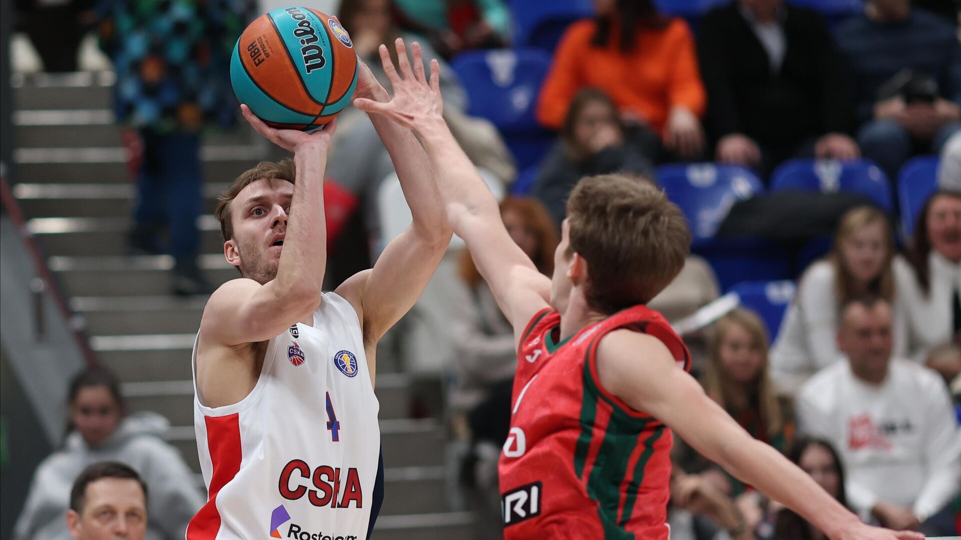 Баскетбол. Единая лига ВТБ. Матч Локомотив-Кубань - ЦСКА - РИА Новости, 1920, 07.03.2023