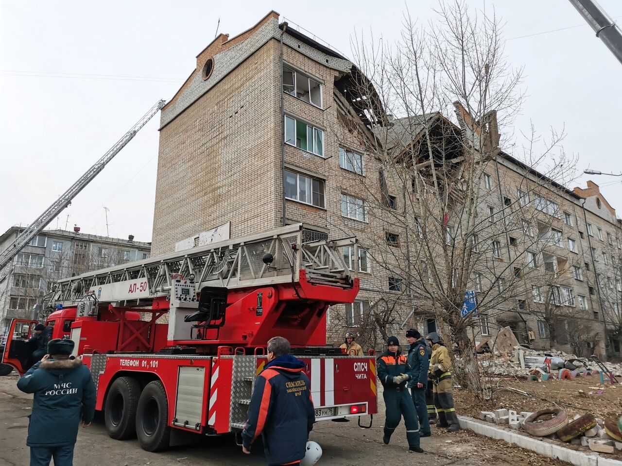 После взрыва в доме в Чите в тяжелом состоянии находятся два человека - РИА  Новости, 09.03.2023