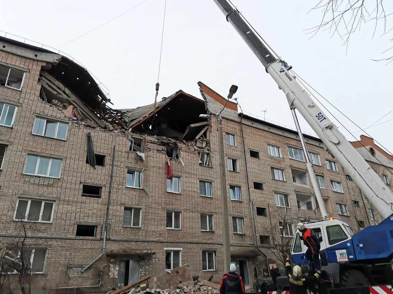 В Чите ввели режим ЧС из-за взрыва газа в жилом доме - РИА Новости,  09.03.2023