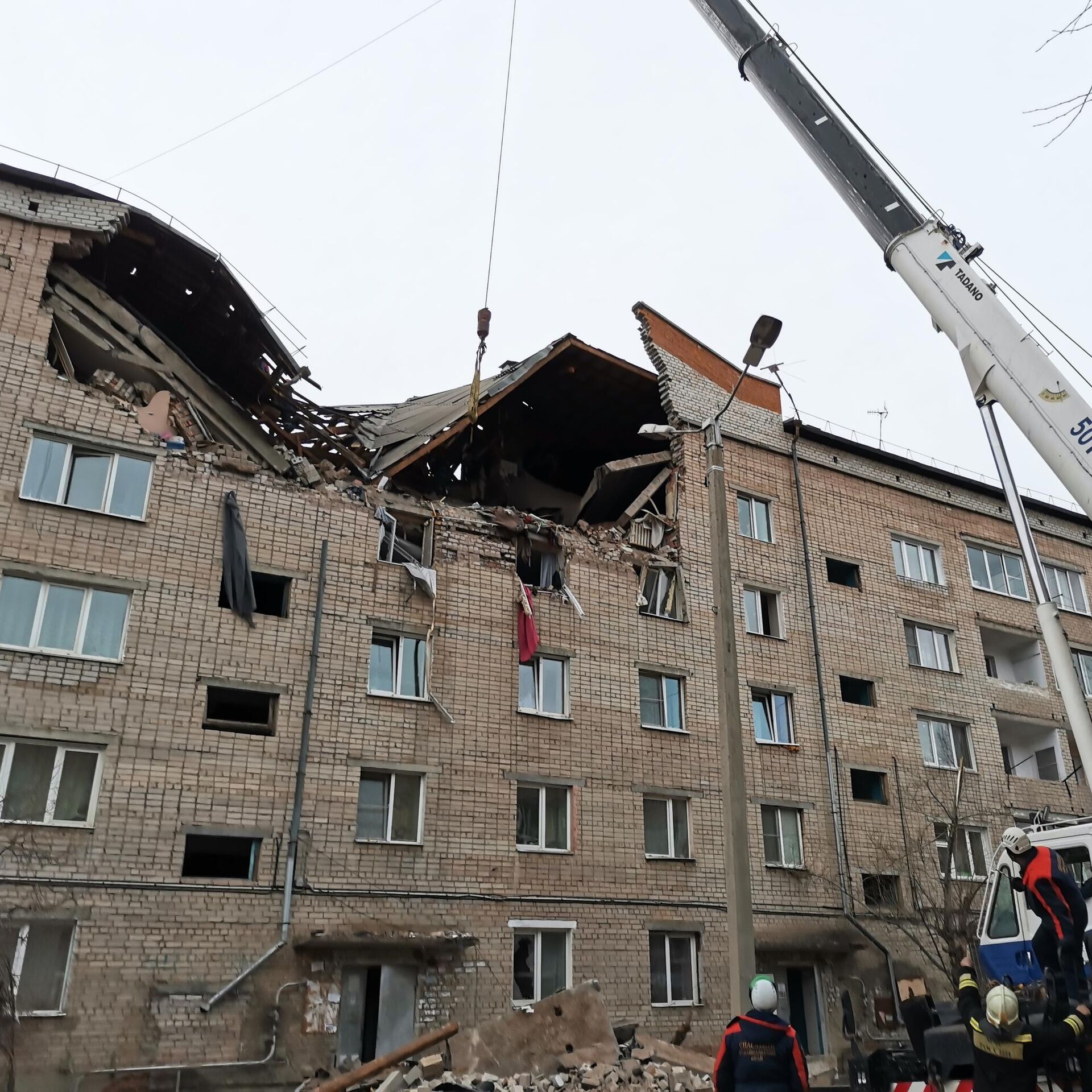 В Чите ввели режим ЧС из-за взрыва газа в жилом доме - РИА Новости,  09.03.2023