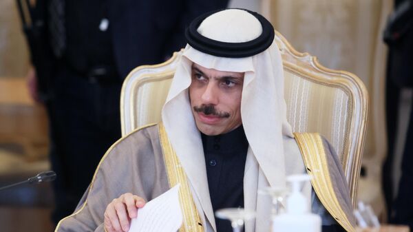 Министр иностранных дел Саудовской Аравии Фейсал бен Фархан Аль Сауд 